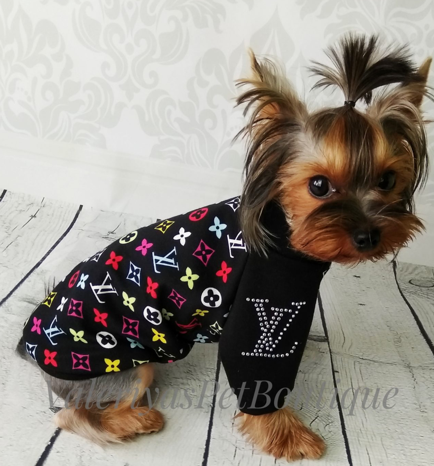 Louis Vuitton Inspired Pet Clothes