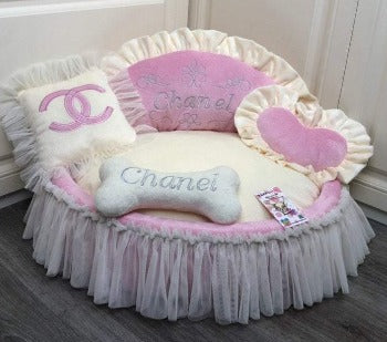 princess dog beds with crown
