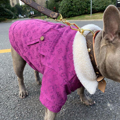 Louis Vuitton Winter Fleece Dog Coat – Chloe’s Cozy Collection