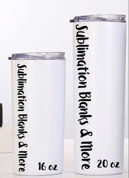 Blank 12 oz wine Tumbler – Sublimation Blanks & More