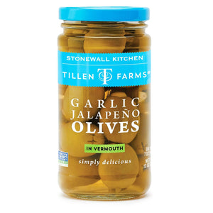Garlic Jalapeño Olives