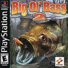 Big Bass Fishing Used PS1 Games For Sale Retro Game Store