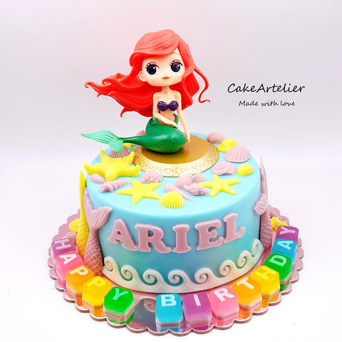 Mermaid World Cake - My Bake Studio LLP