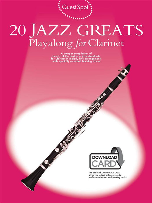 Guest Spot: 20 Jazz Greats : Clarinet