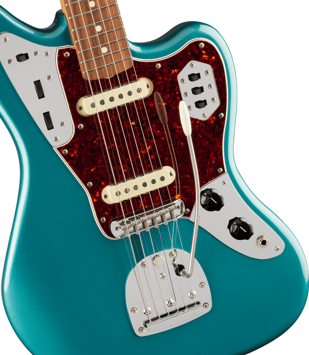 Fender Vintera® '60s Jaguar® - Pau Ferro Fingerboard, Ocean Turquoise