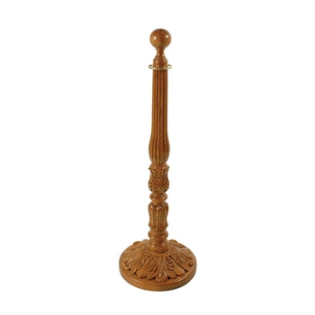 Wooden Rope Stanchion - W312