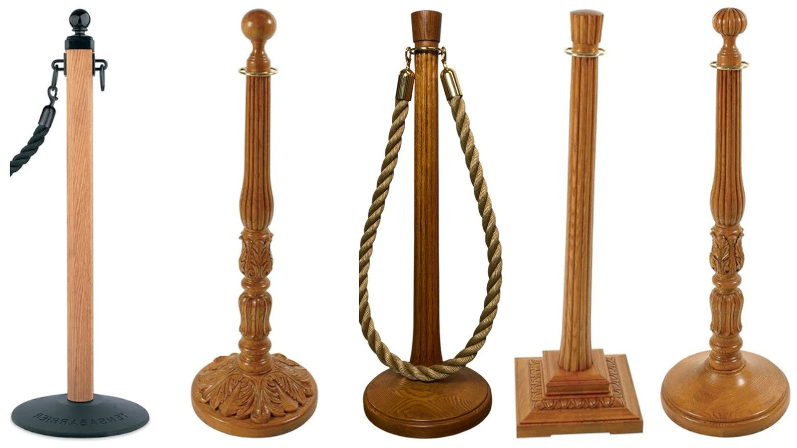 Unique!
Wooden Rope Stanchion