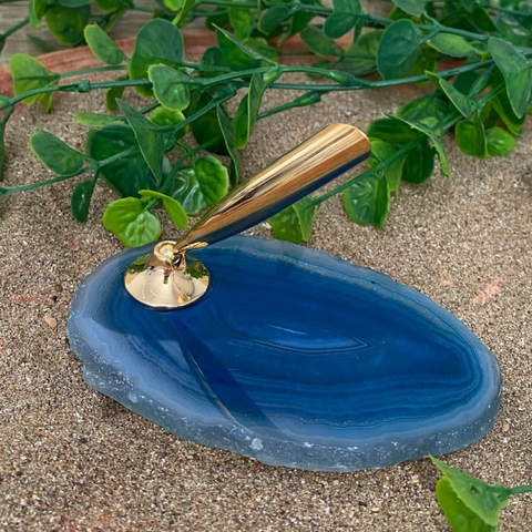 Agate Pen Holder