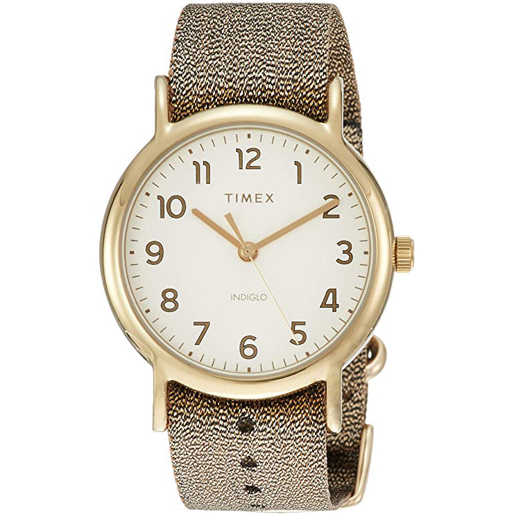 Timex sale weekender gold