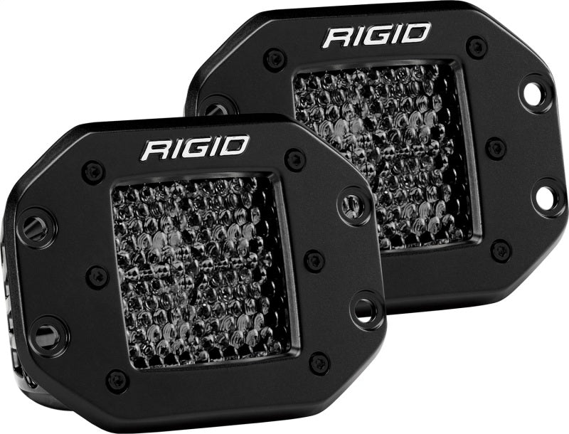 Rigid Industries D Series PRO Midnight Edition - Spot - Diffused