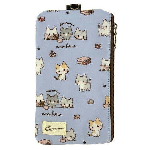 periwinkle blue cat phone pouch from Tworgis