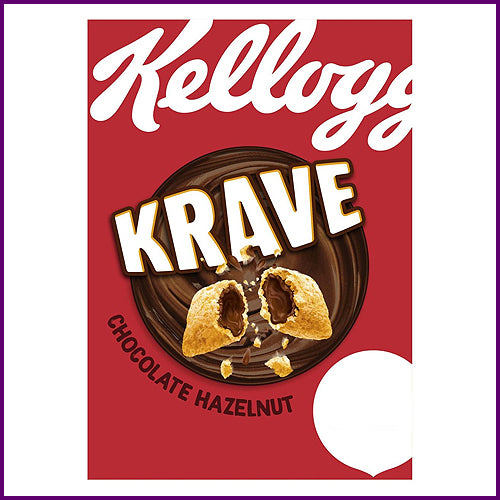 Kellogg's Krave Chocolate Hazelnut Cereal