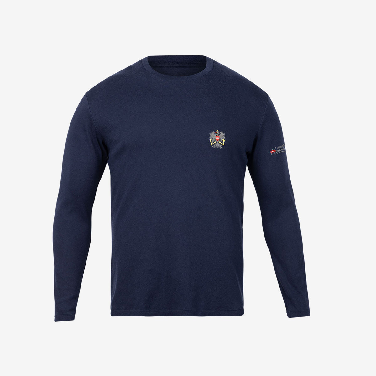 Navy Blau Österreich Adler Herren Sweater #Farbe_Navy-Blau