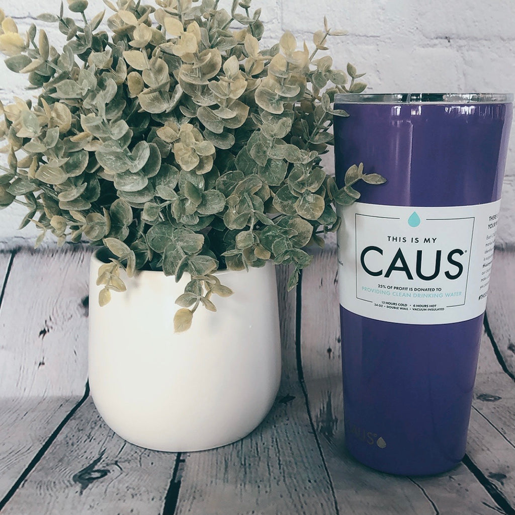 Caus Small Drink Tumbler - Pretty in Paint