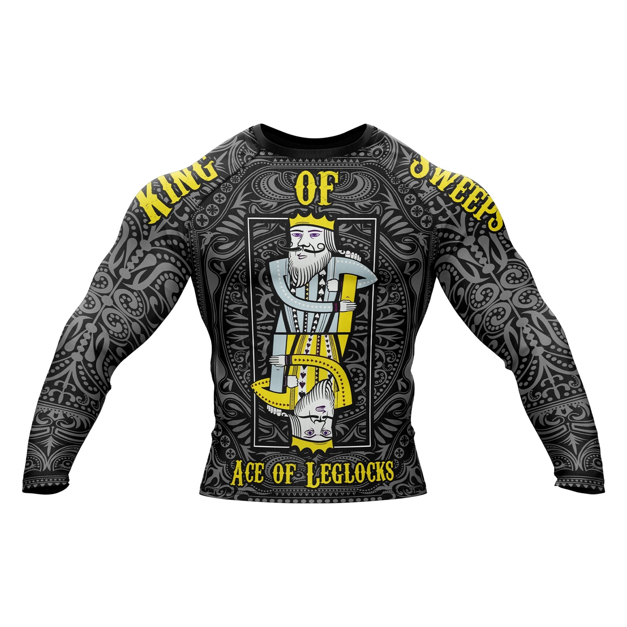 Leglock King Premium Bjj Rash Guard For Men/Women