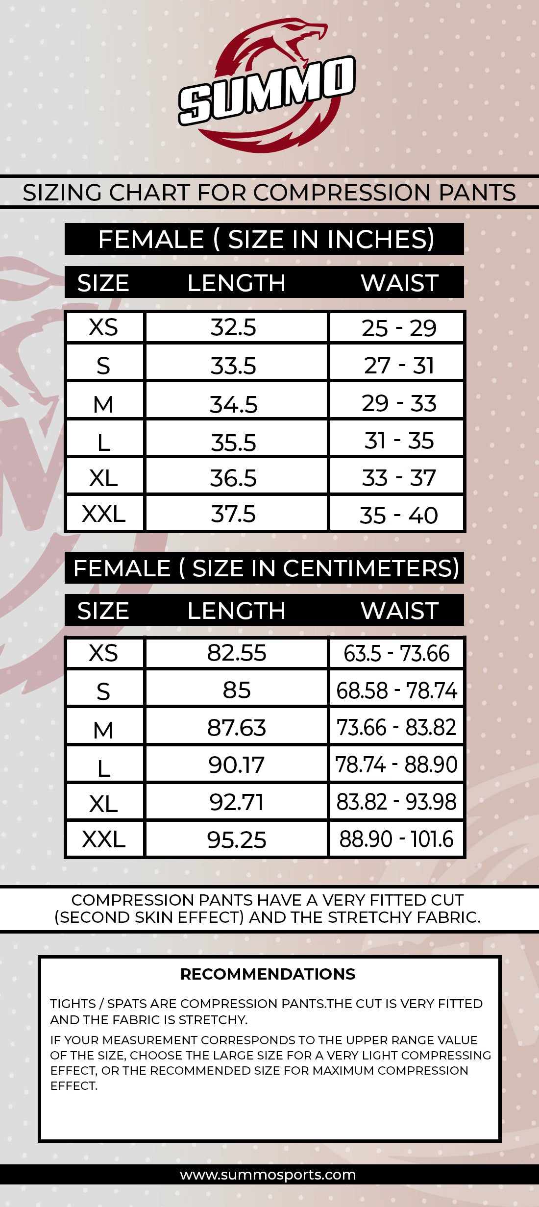 Soia & Kyo Clothing Size Chart - PRFO Sports