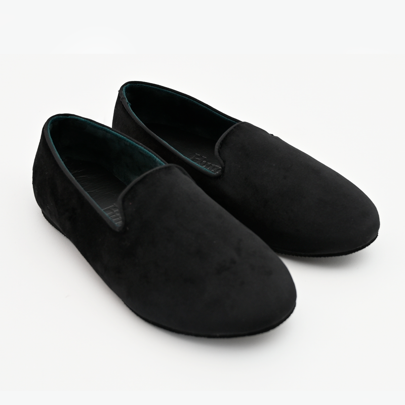 black velvet loafers mens