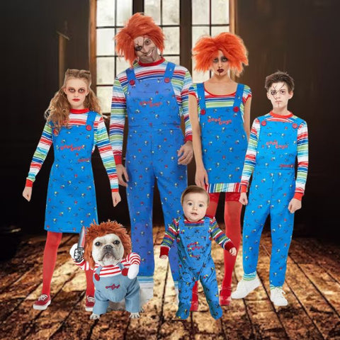 Chucky Doll Family Halloween Costumes