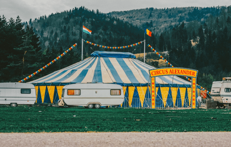 Circus Tent - How to Throw A Circus Party