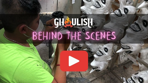Ghoulish Halloween Masks Behind the Scenes