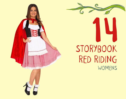 Storybook Red Riding Hood Deluxe Women's Costume