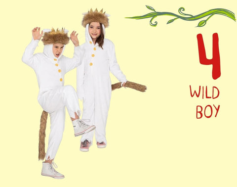 Wild Boy Kids Costume
