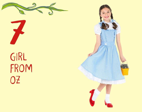 Girl From Oz Deluxe Girls Costume