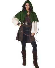  InCharacter Women's Maid Marian Costume, Dark Blue