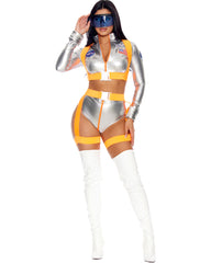 Holographic Skirt and Top Set Halloween Alien COSTUME SET Sexy Outer Space  Costume Cute Unicorn Costume 
