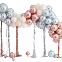 Small Foil Balloon Weight - Baby Blue
