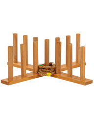 Jenjo Giant Wooden Rope Ring Toss Quoits Outdoor Game Set