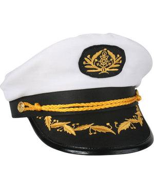 floral captain hat