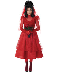 Music Legs Women's Beetle Bride Costume Dress | Adult Movie Costumes