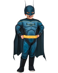 Kids Grey and Black 3D Batman Costume - DC Comics 