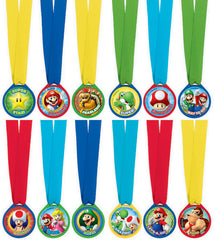 48x Plastic Gold Medals Winner Olympic Kids Sports Party Bag