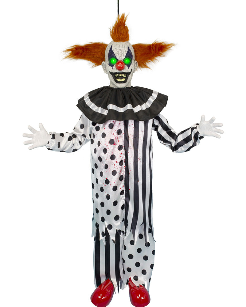 Hanging Shaking Clown Animatronic