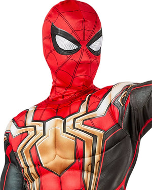 Spiderman No Way Home Deluxe Iron Spider Boys Costume