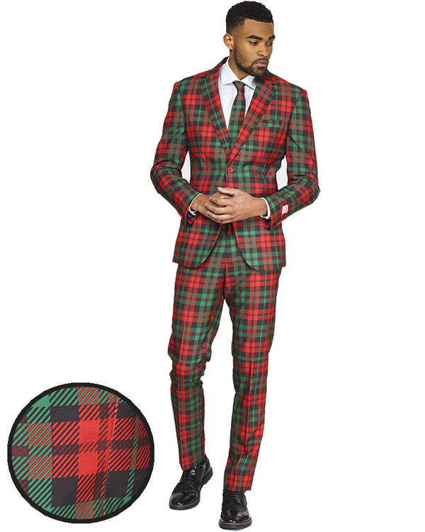 full tartan suit