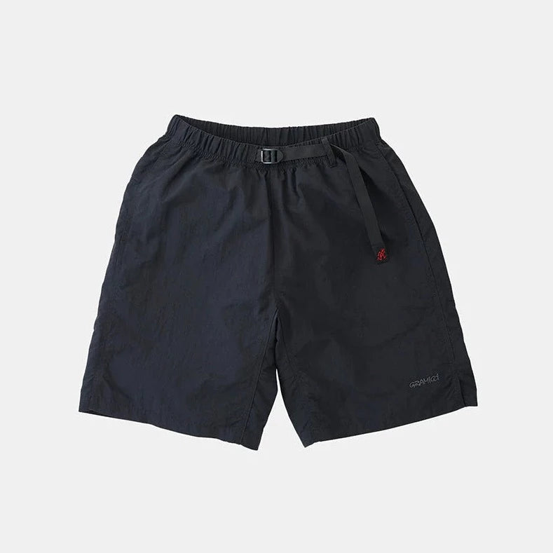 Mens Nylon Packable G-Short - Black