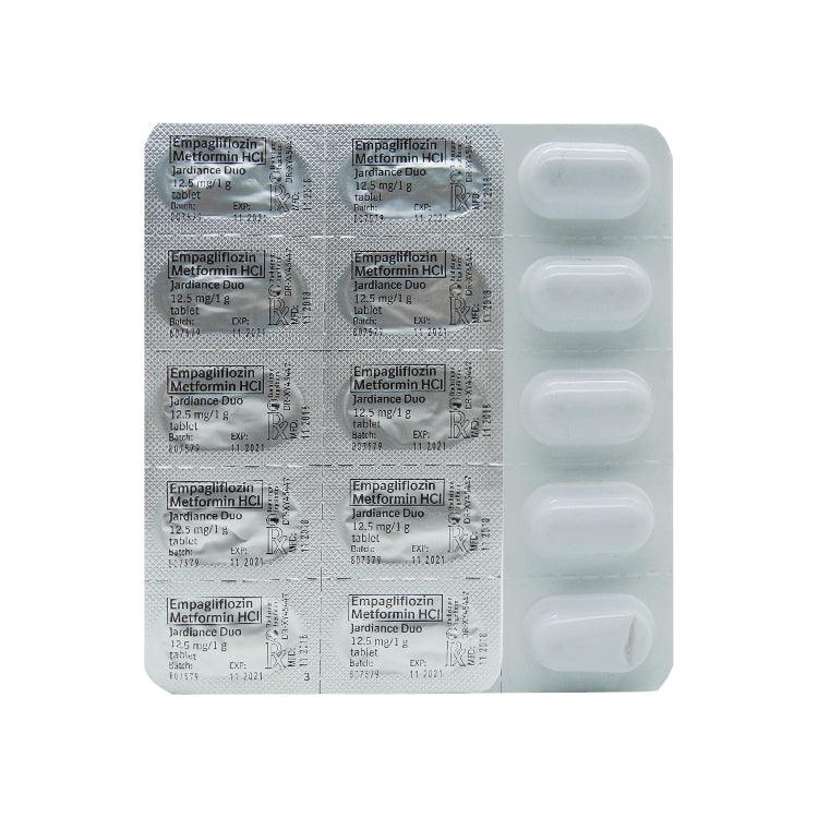 Buy Rx: Jardiance Duo 12.5 mg / 1 g Tablet Online | Southstar Drug