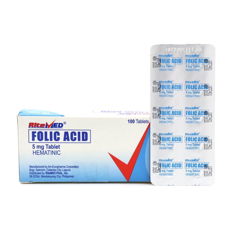 folic acid over the counter 1 mg