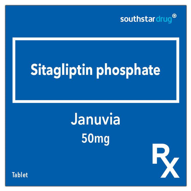 Buy Rx Januvia 50 mg Tablet Online Southstar Drug