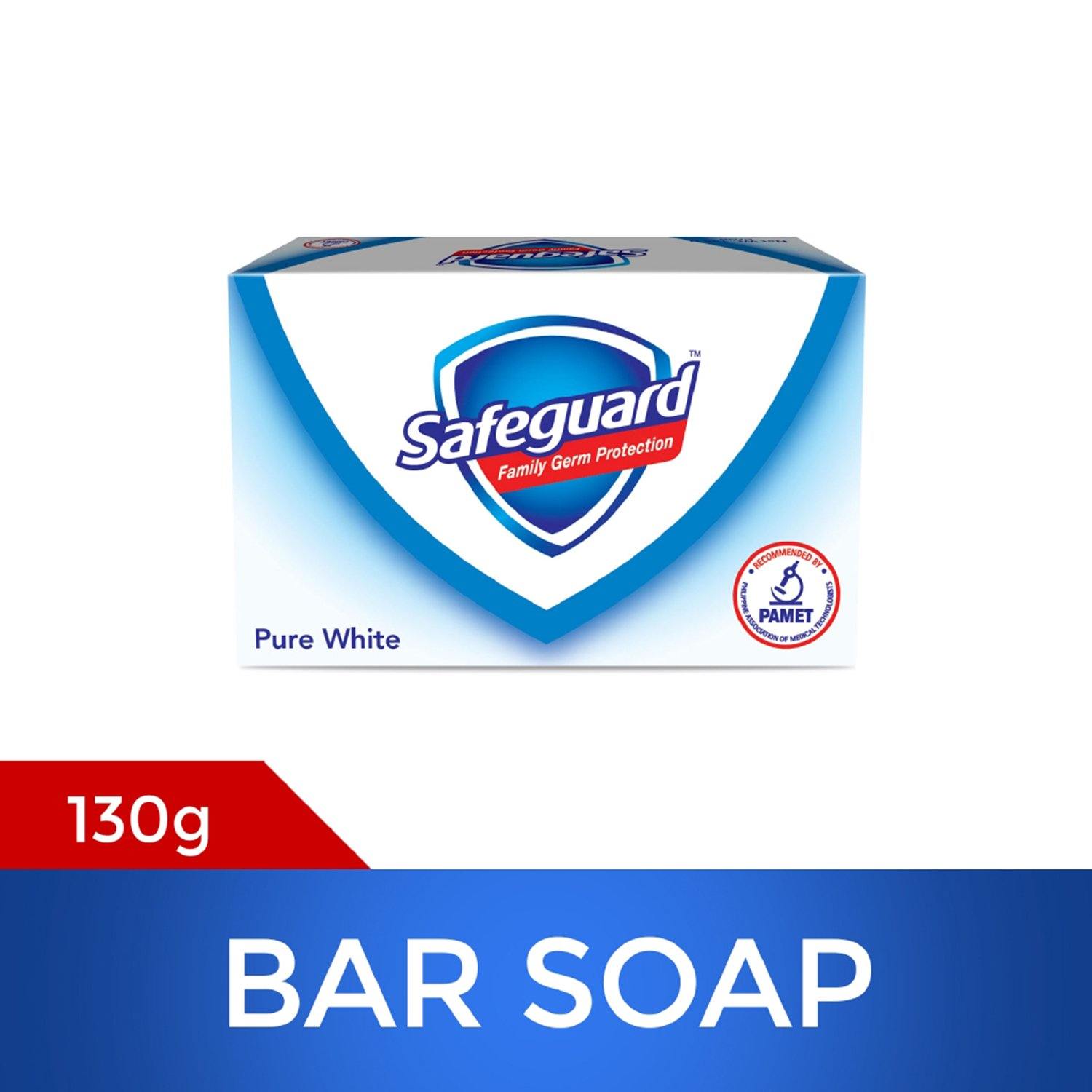 Buy Safeguard Pure White Bar Soap 130 g Online | Southstar Drug