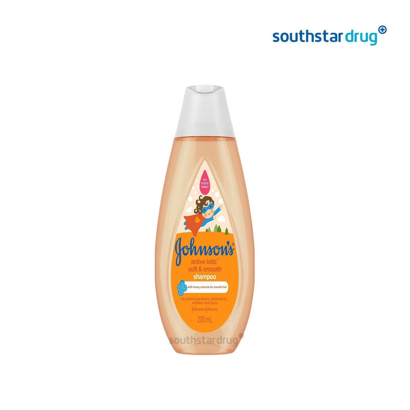 Buy Johnson's Active Kids Shampoo - Shiny Drops With Argan Oil 200