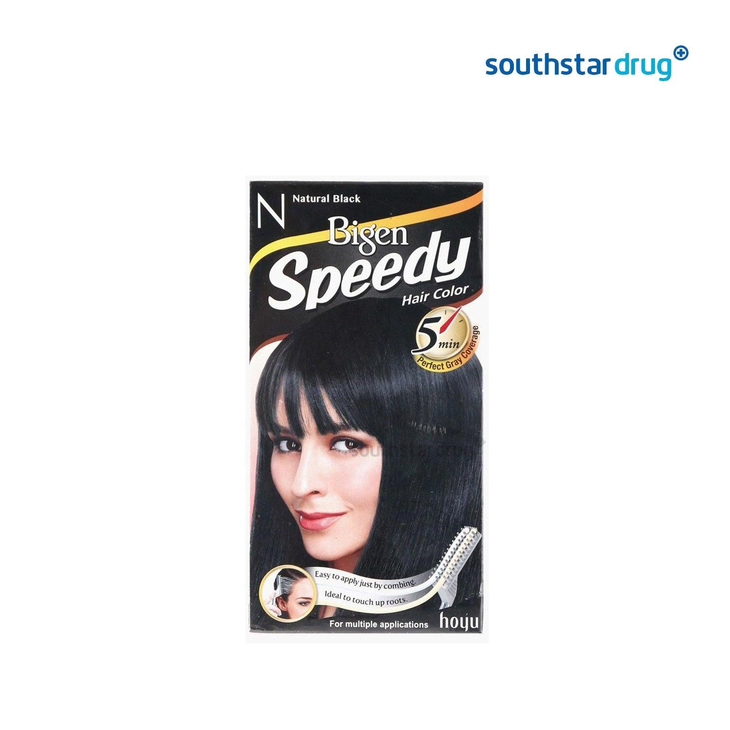 Buy Bigen Speedy Hair Dye Natural Black Online | Southstar Drug