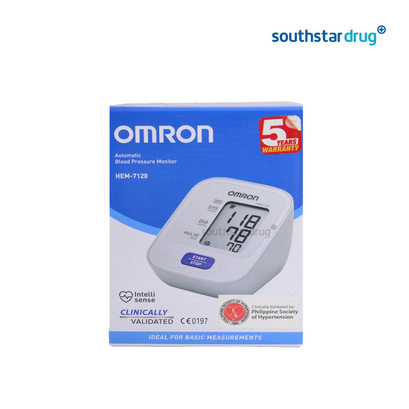 Omron HEM 7120 Fully Automatic Digital BP Monitor Technology For