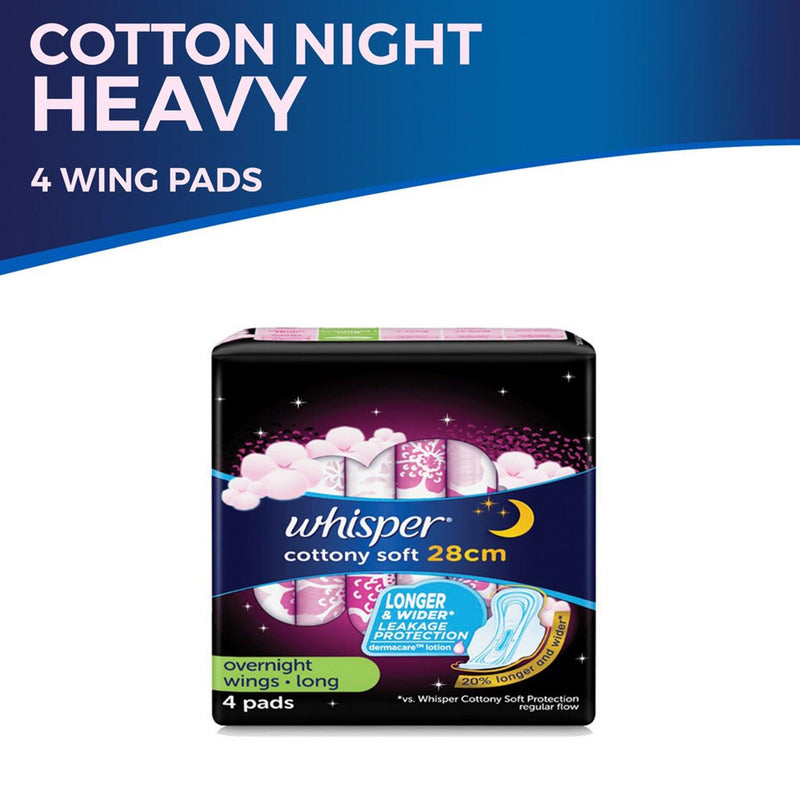 Buy Whisper Cotton Clean Regular Flow Wings - 8s Online