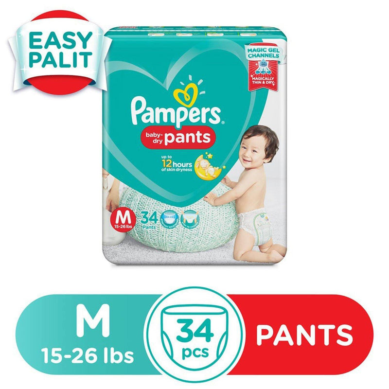 Buy Pampers Baby Dry Pants Diaper Large - 30s Online