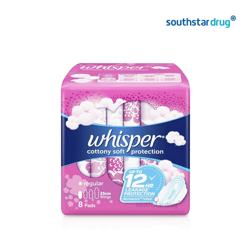 Buy Whisper Cotton Clean Regular Flow Wings - 8s Online