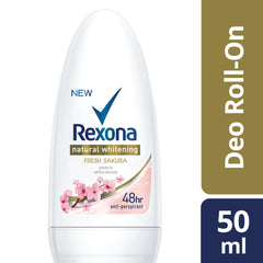 REXONA deodorant for women Roll-On anti-Perspirant 48hrs Natural Fresh 50 ml